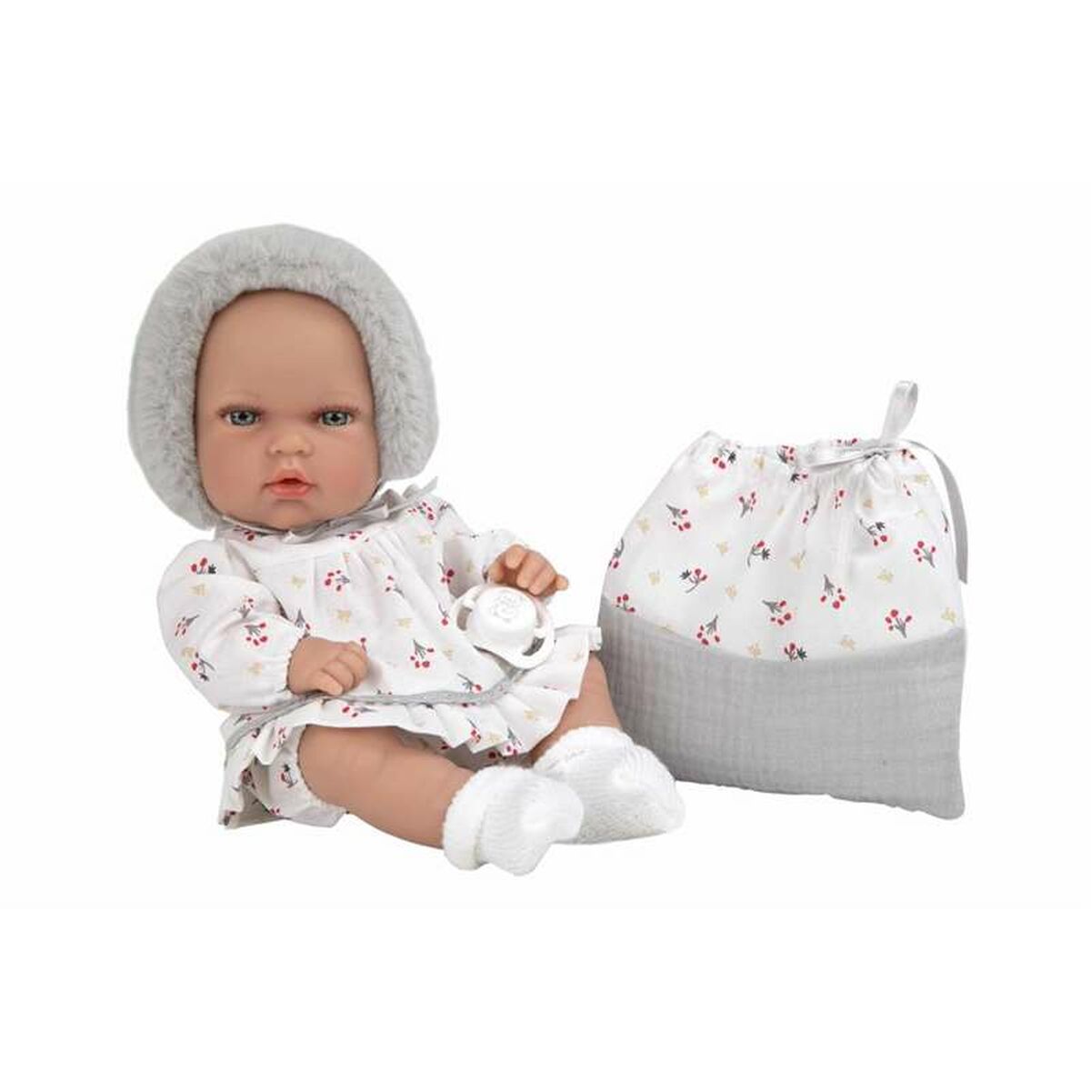 Păpușă bebeluș Arias Elegance 30 cm Gri - Jucarii si jocuri, Păpuși și accesorii