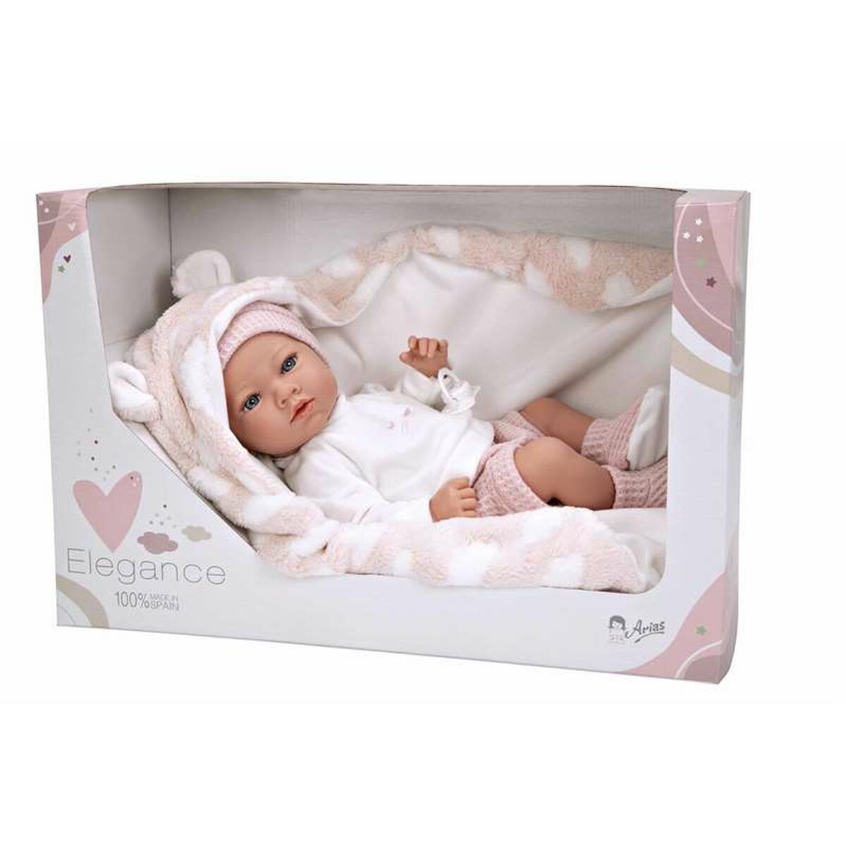 Păpușă bebeluș Arias Elegance 38 cm - Jucarii si jocuri, Păpuși și accesorii