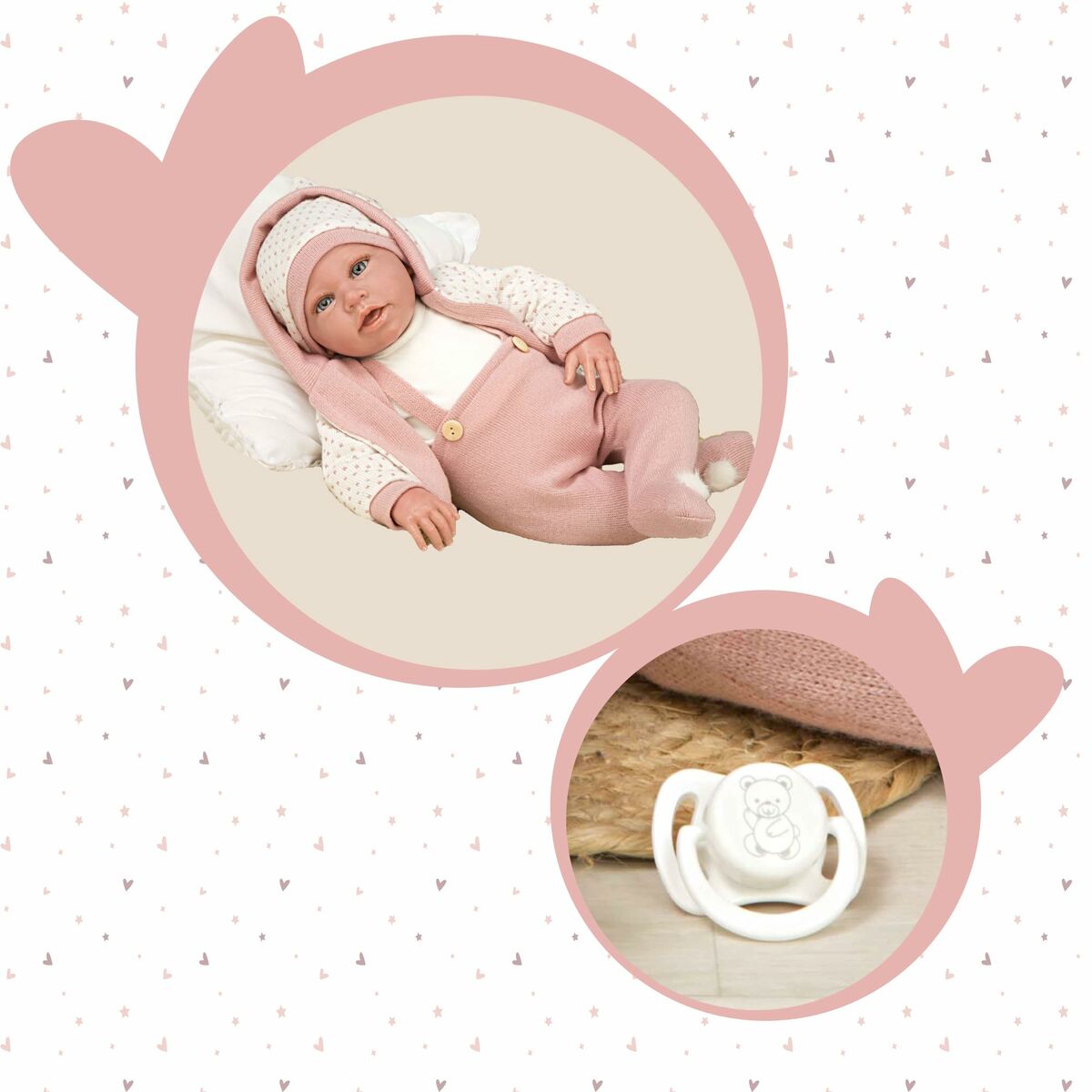 Păpușă Bebe Arias Elegance Anuk 54 cm - Jucarii si jocuri, Păpuși și accesorii