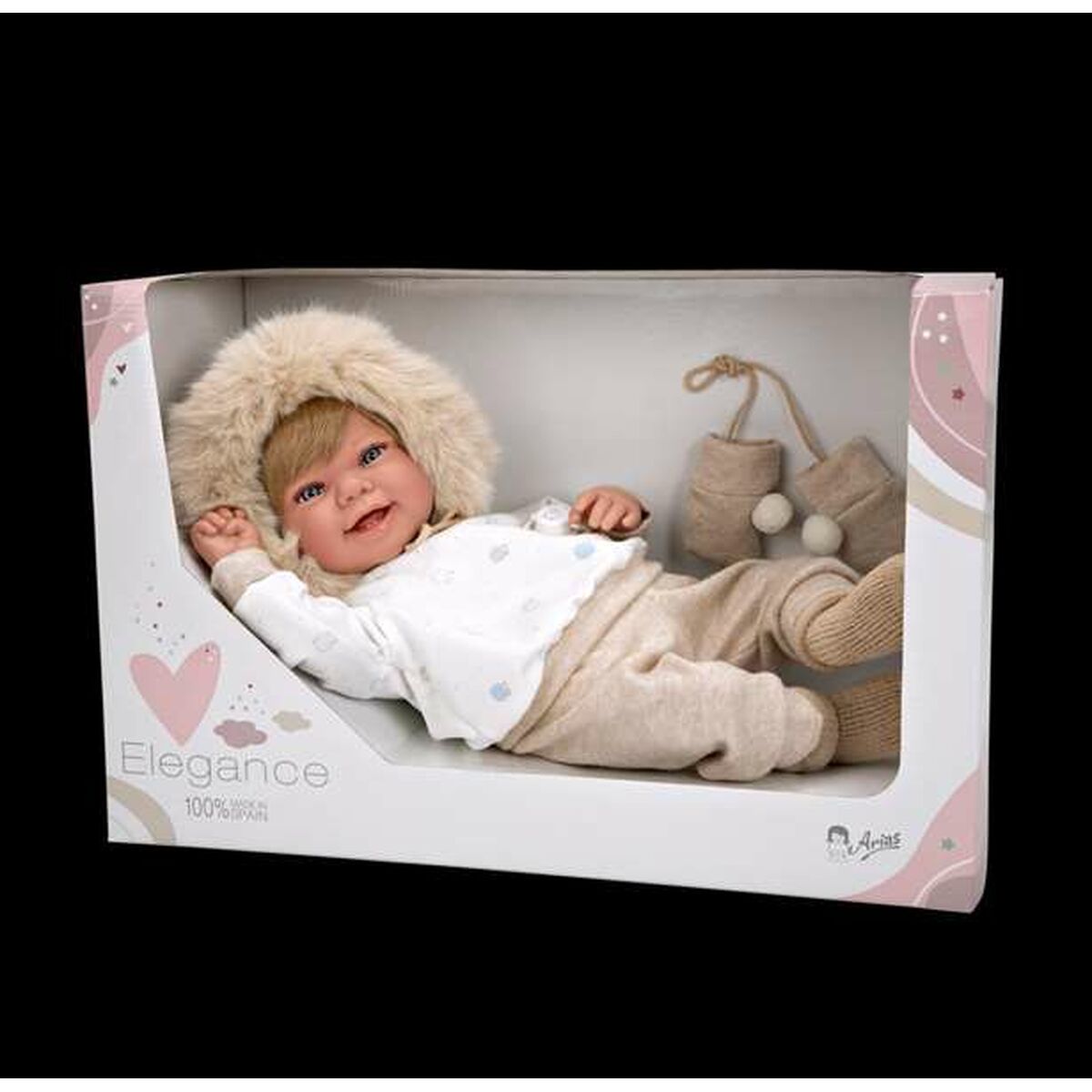 Păpușă Bebe Arias Zoe 45 cm - Jucarii si jocuri, Păpuși și accesorii