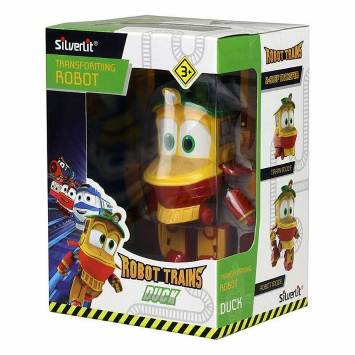 Vehicul Transformator Robotrain Bizak 62000173 116038 Modern - Jucarii si jocuri, Păpuși și figurine