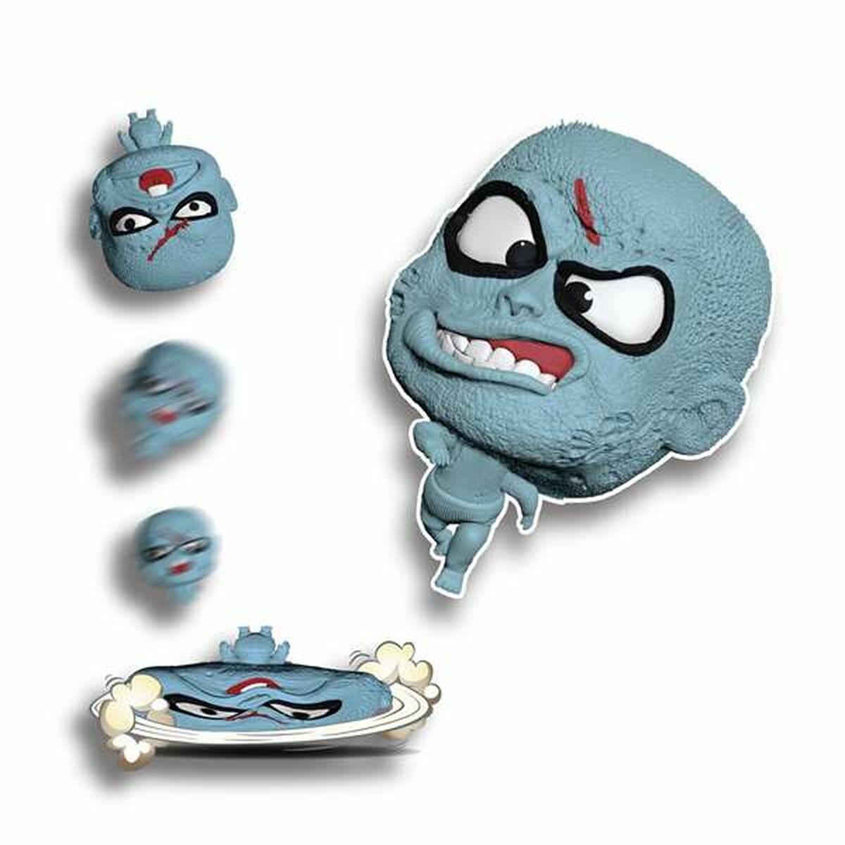 Figură Bizak Splat Head 11 cm - Jucarii si jocuri, Păpuși și figurine