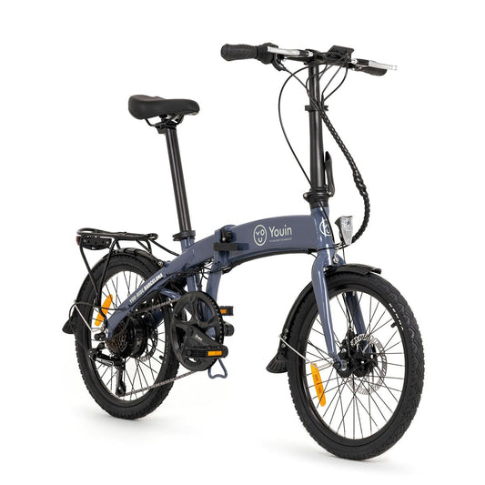 Bicicletă Electrică Youin BK1300 250 W 9600 mAh 20" Albastru Gri 25 km/h - Sport și în aer liber, Ciclism