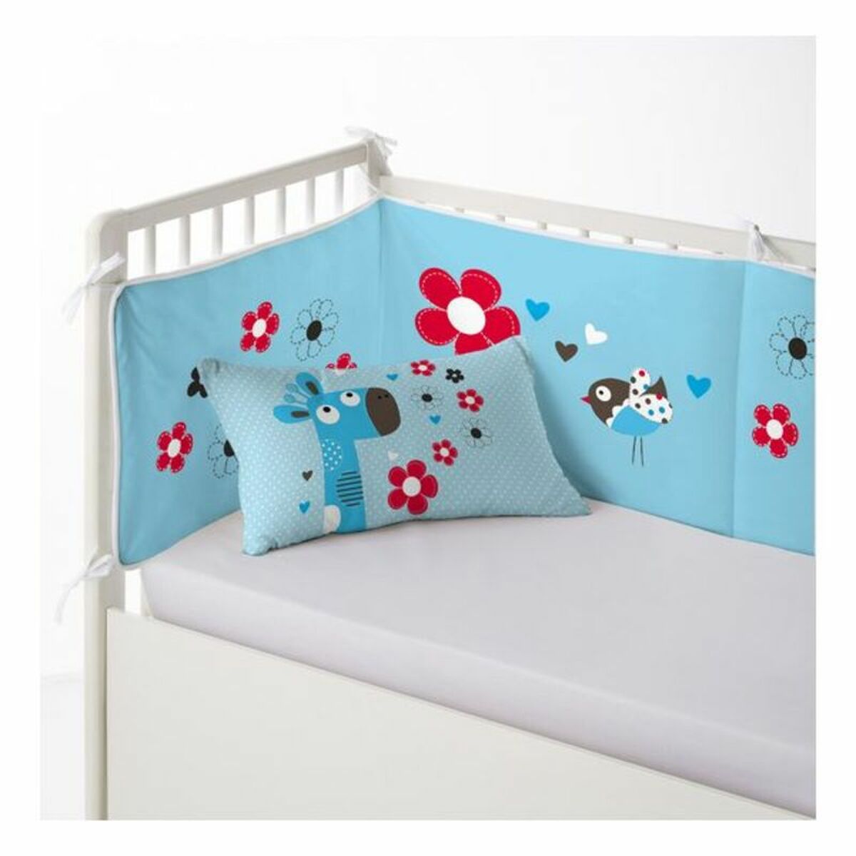Protector de pătuț Cool Kids Hugo (60 x 60 x 60 + 40 cm) - Bebelus, Dormitor