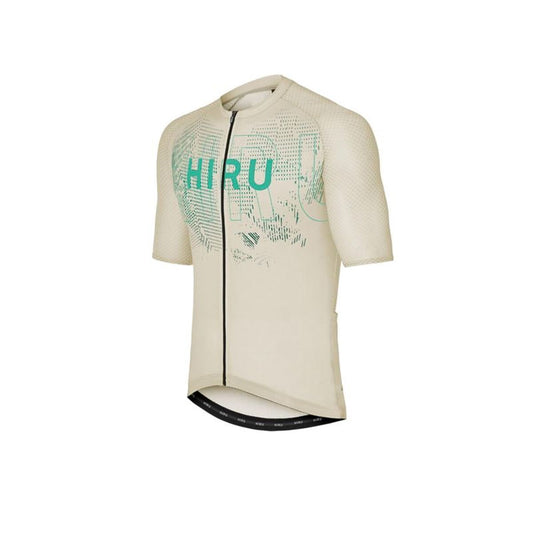 Tricou de ciclism Hiru Core Alb - Sport și în aer liber, Ciclism