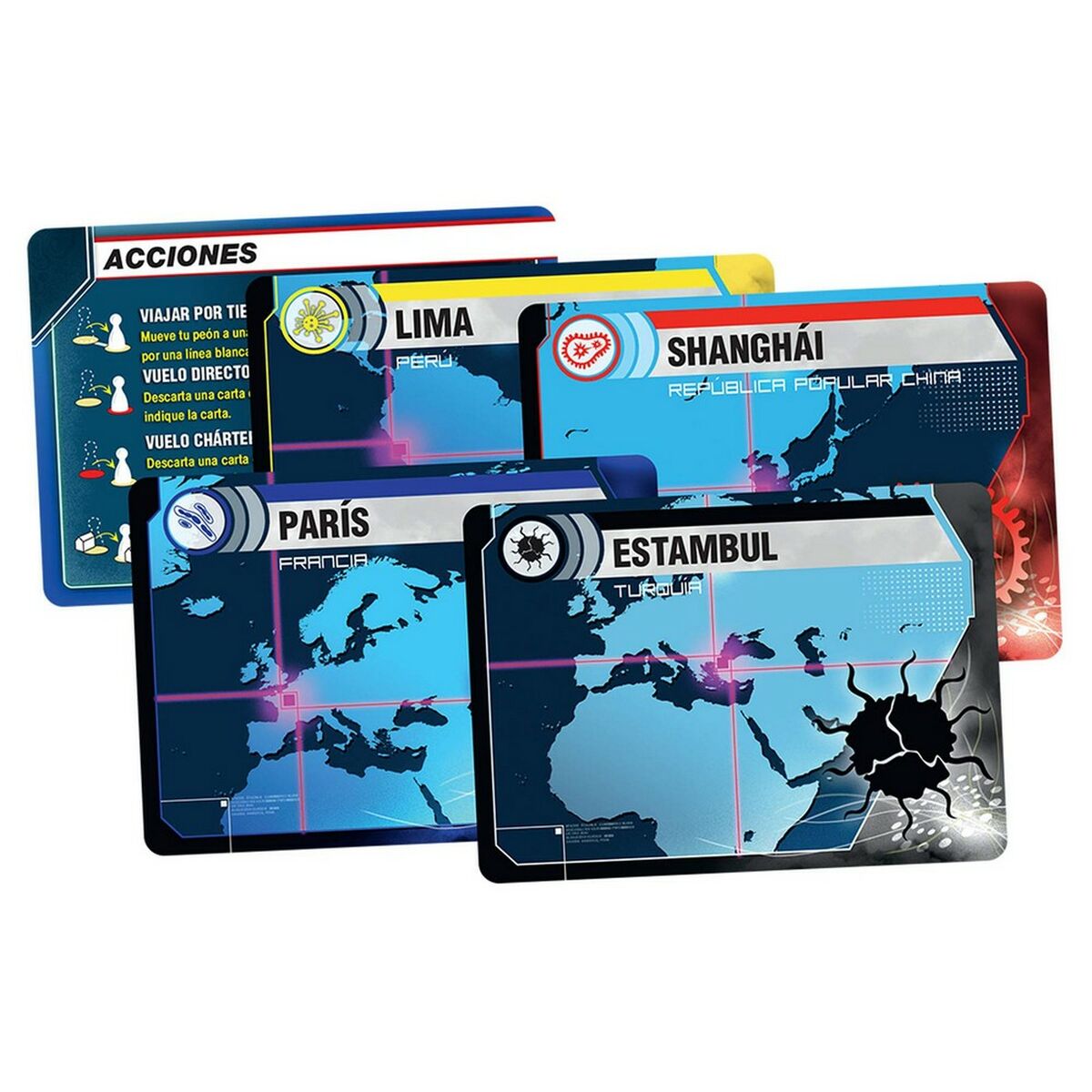 Joc de Masă Pandemic Asmodee ZM7101ES (ES) - Jucarii si jocuri, Jocuri și accesorii