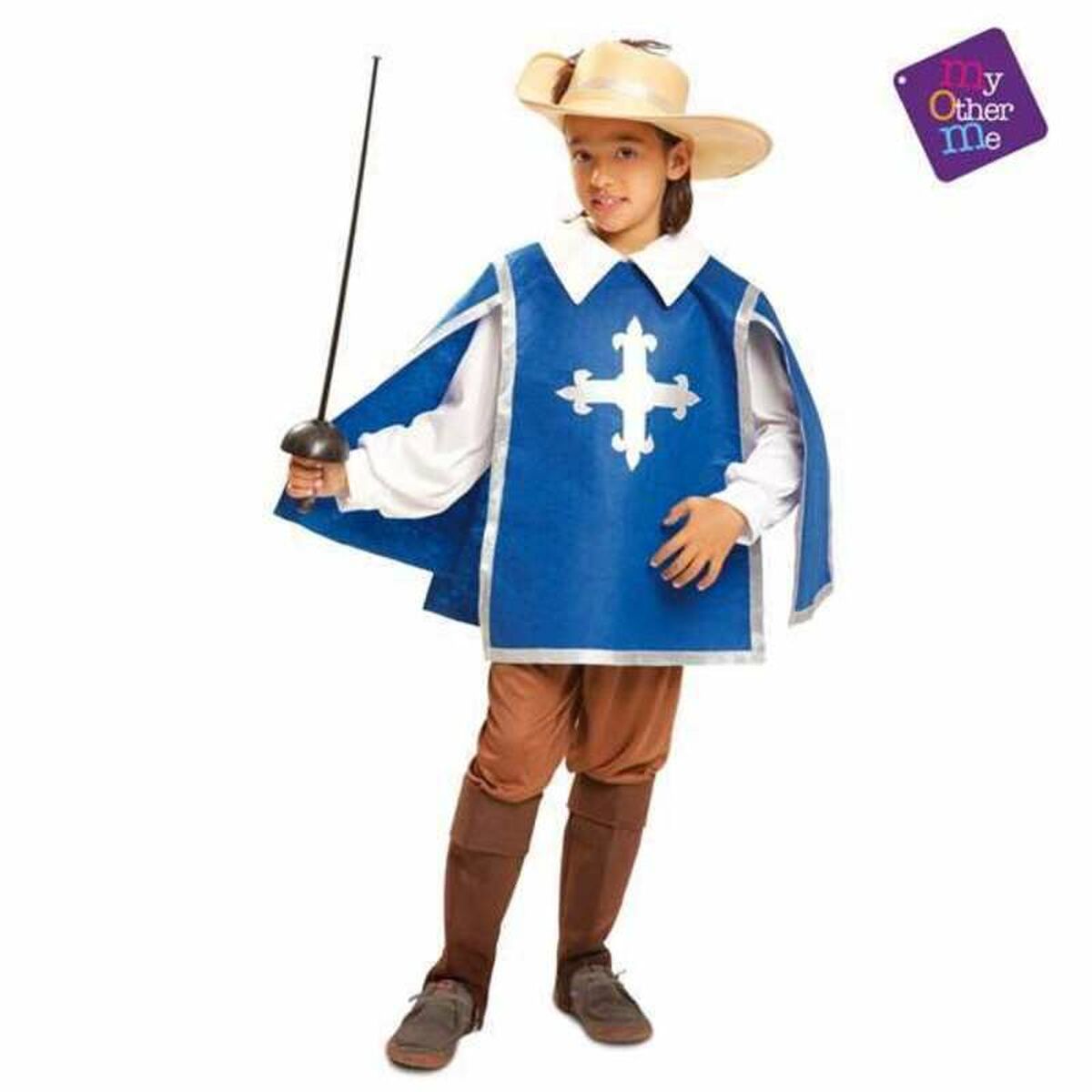 Costum Deghizare pentru Copii My Other Me Mușchetar Albastru - Jucarii si jocuri, Costume și accesorii