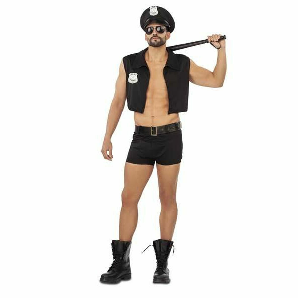 Costum Deghizare pentru Copii My Other Me Polițist Musculos - Jucarii si jocuri, Costume și accesorii