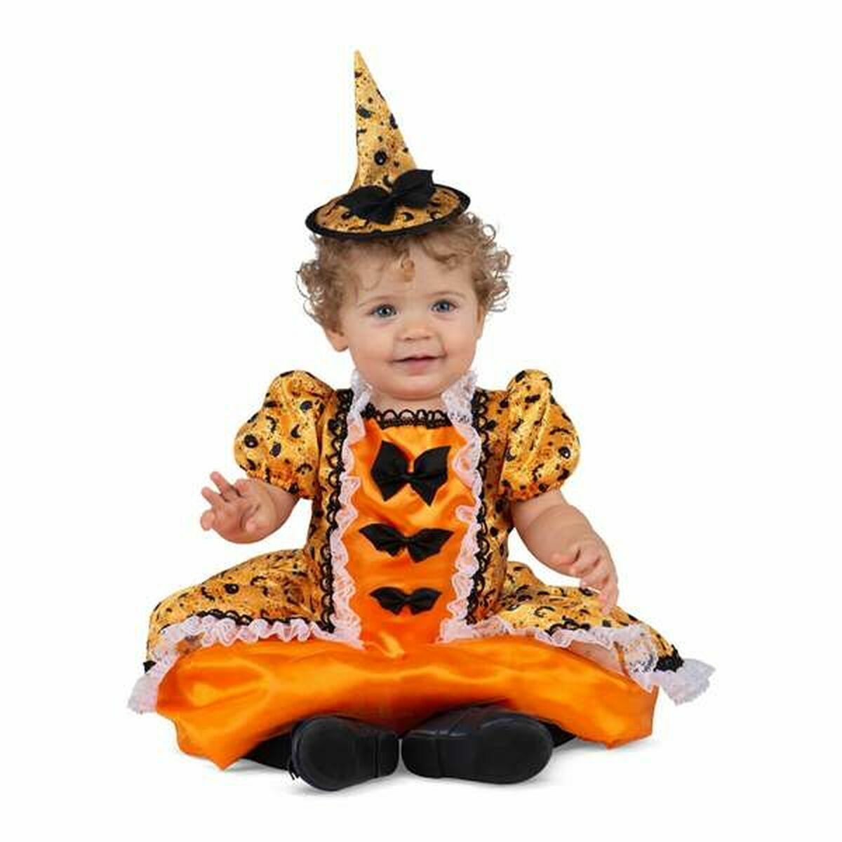 Costum Deghizare pentru Copii My Other Me Versalles Vrăjitoare Portocaliu (2 Piese) - Jucarii si jocuri, Costume și accesorii