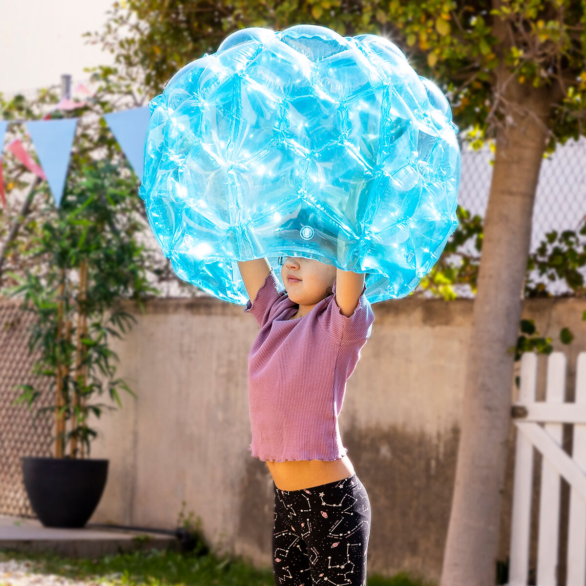 Minge Bulă Gigant Gonflabil cu Amortizoare Bumpoy InnovaGoods 2 Unități - Jucarii si jocuri, În aer liber și sport