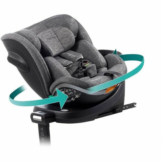 Scaun Auto Babyauto SCUDDA GREY DOBBY Gri 0 (de 0 a 10 kilos) 0+ (de 0 a 13 kilos) I (9 - 18 kg) II (15-25 kg) III (22 - 36 kg) - Bebelus, Scaune auto și accesorii