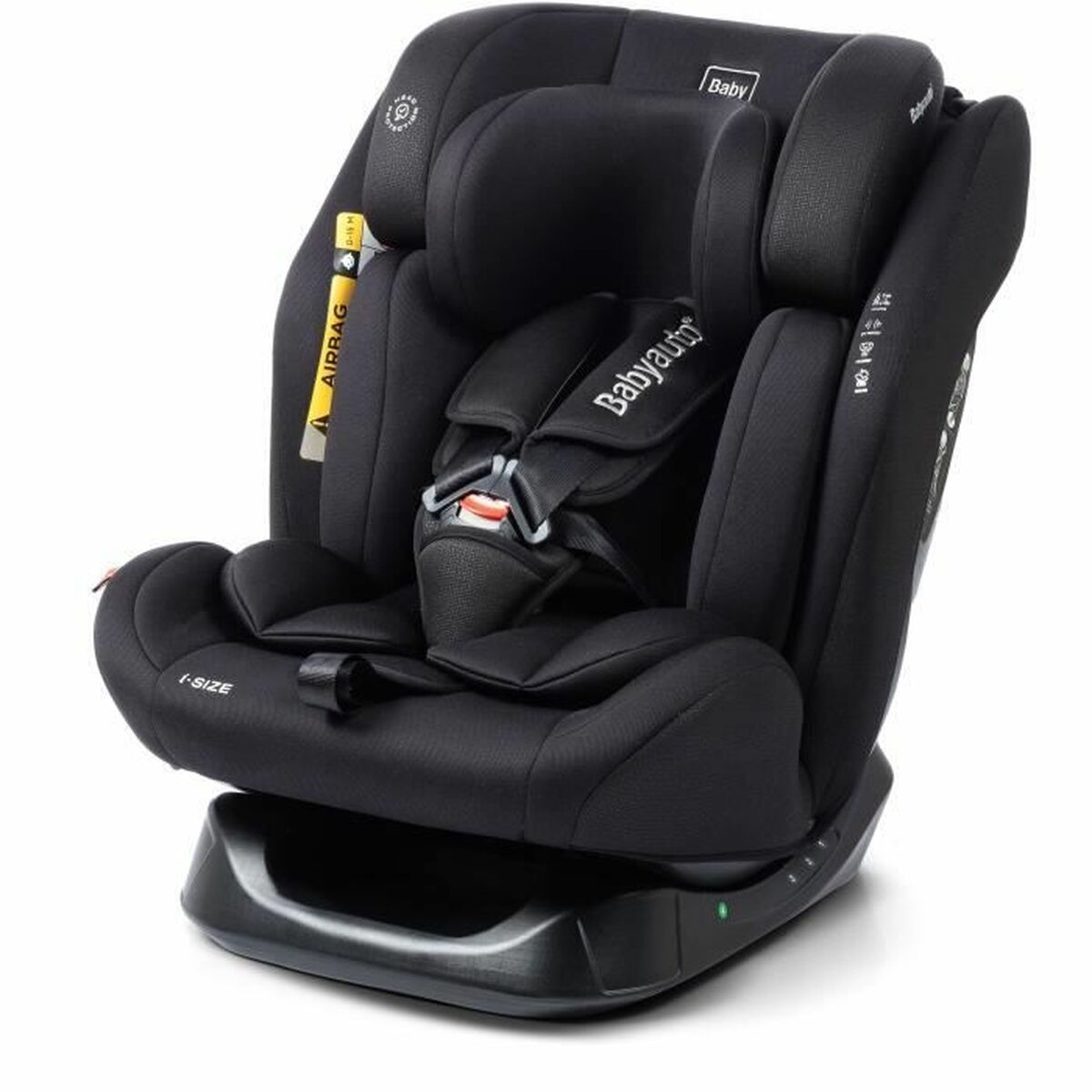 Scaun Auto Babyauto LOLO IBELT Negru 0 (de 0 a 10 kilos) I (9 - 18 kg) II (15-25 kg) III (22 - 36 kg) Infantil ECE R129/04 - Bebelus, Scaune auto și accesorii