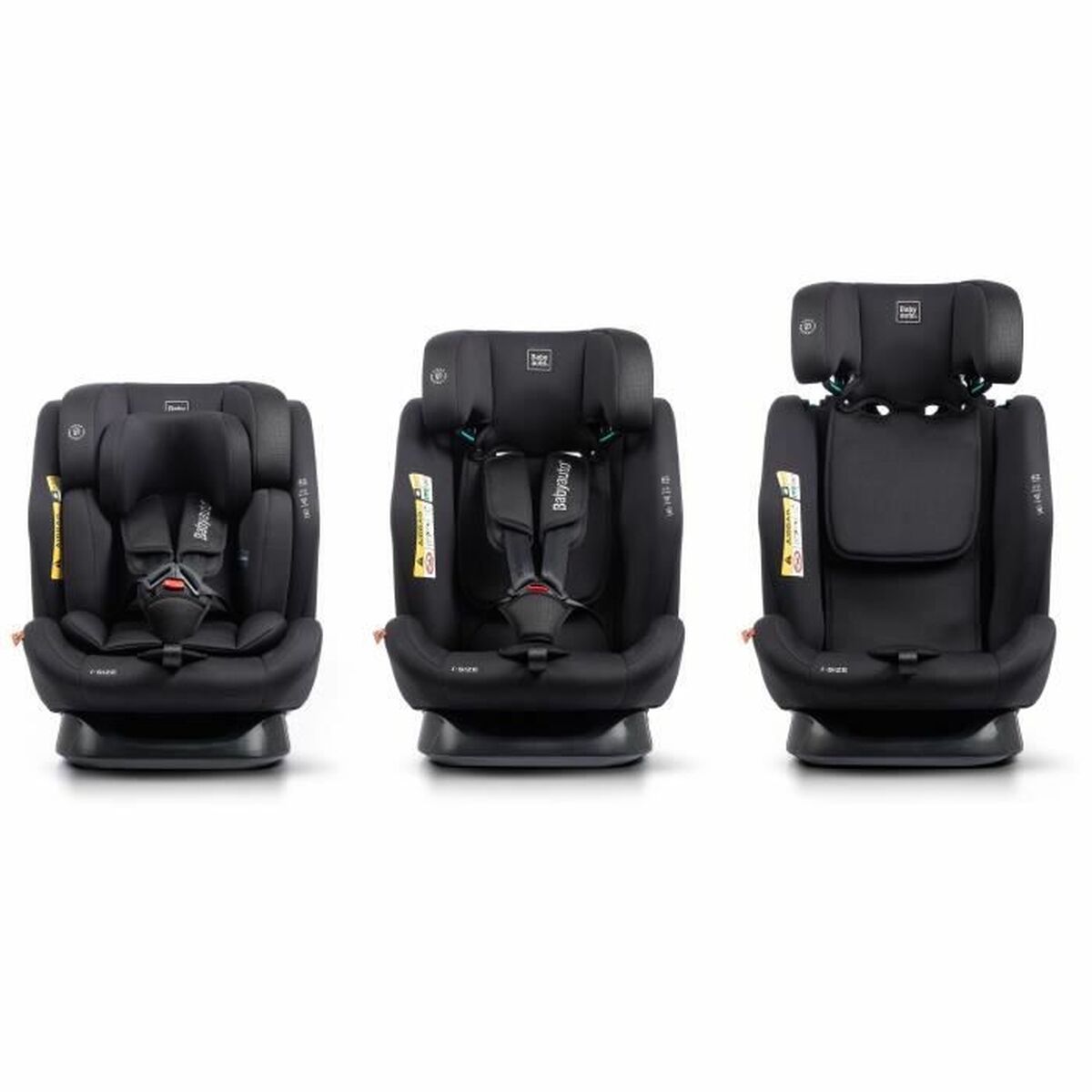 Scaun Auto Babyauto LOLO IBELT Negru 0 (de 0 a 10 kilos) I (9 - 18 kg) II (15-25 kg) III (22 - 36 kg) Infantil ECE R129/04 - Bebelus, Scaune auto și accesorii