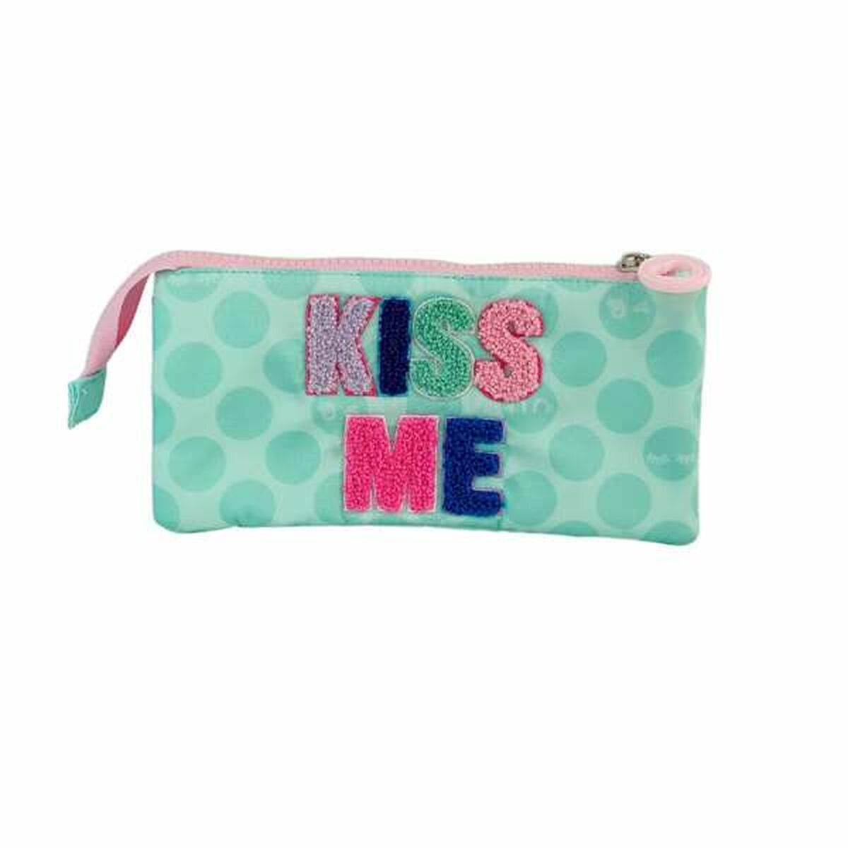 Penar triplu Toybags Kiss Me 11 x 23 x 5 cm - Birou și papetărie, Material școlar și educațional