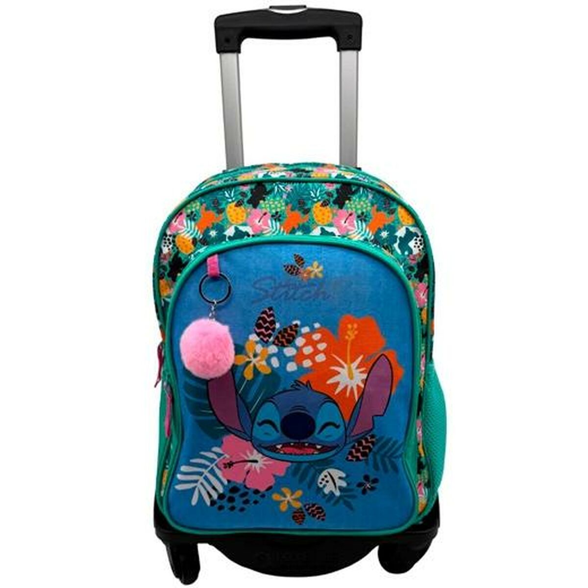 Ghiozdan cu Roți Stitch Tropical Multicolor 40 x 30 x 20 cm - Birou și papetărie, Material școlar și educațional