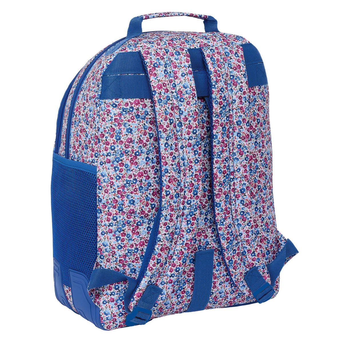 Ghiozdan Nait Nait Flores coimbra azul Albastru 32 x 42 x 15 cm - Birou și papetărie, Material școlar și educațional