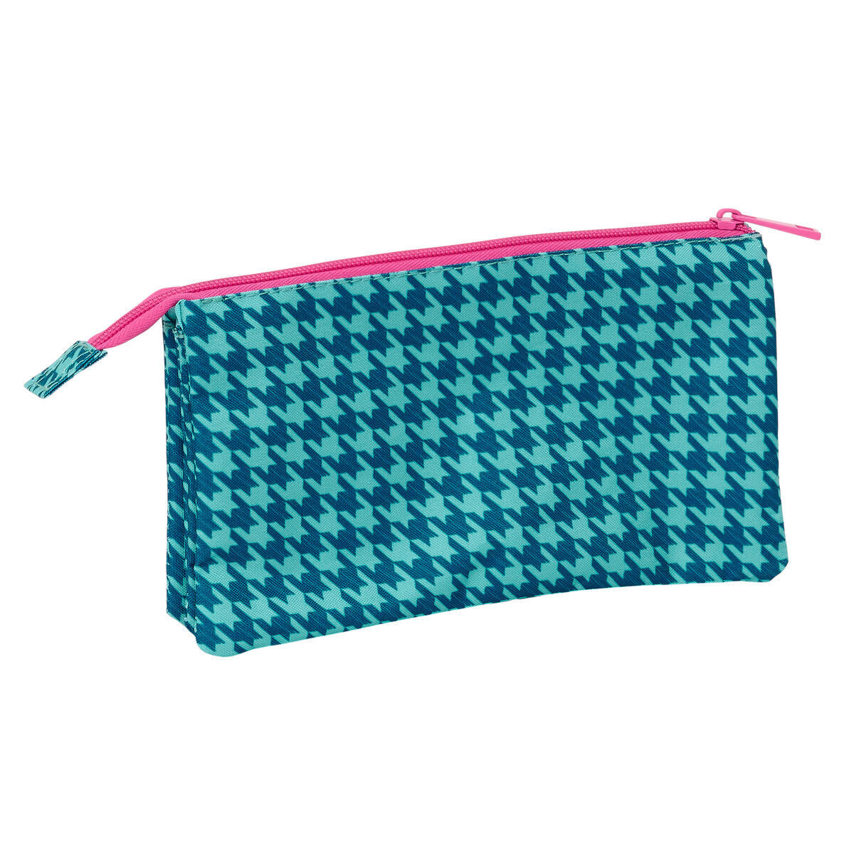Geantă Universală Nait Nait Pata de gallo verde Verde 22 x 12 x 3 cm - Birou și papetărie, Material școlar și educațional