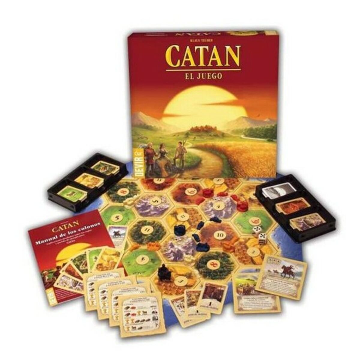 Joc de Masă Catan Junior Devir BGCATAN (ES) - Jucarii si jocuri, Jocuri și accesorii