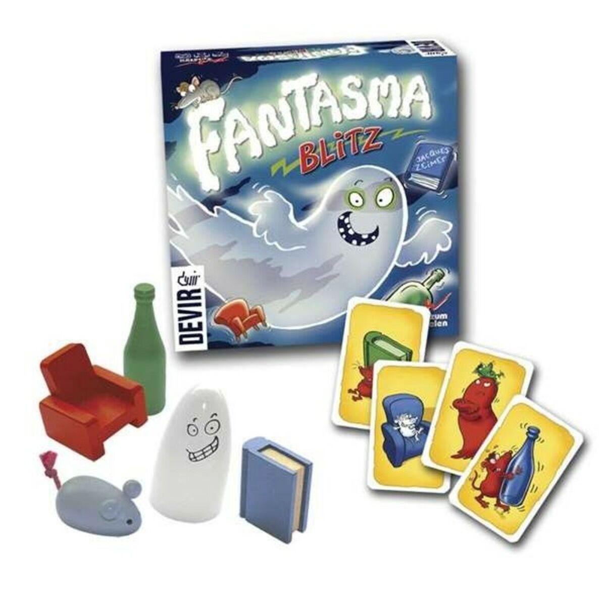 Joc de Masă Fantasma Blitz Devir 220681 (ES) - Jucarii si jocuri, Jocuri și accesorii