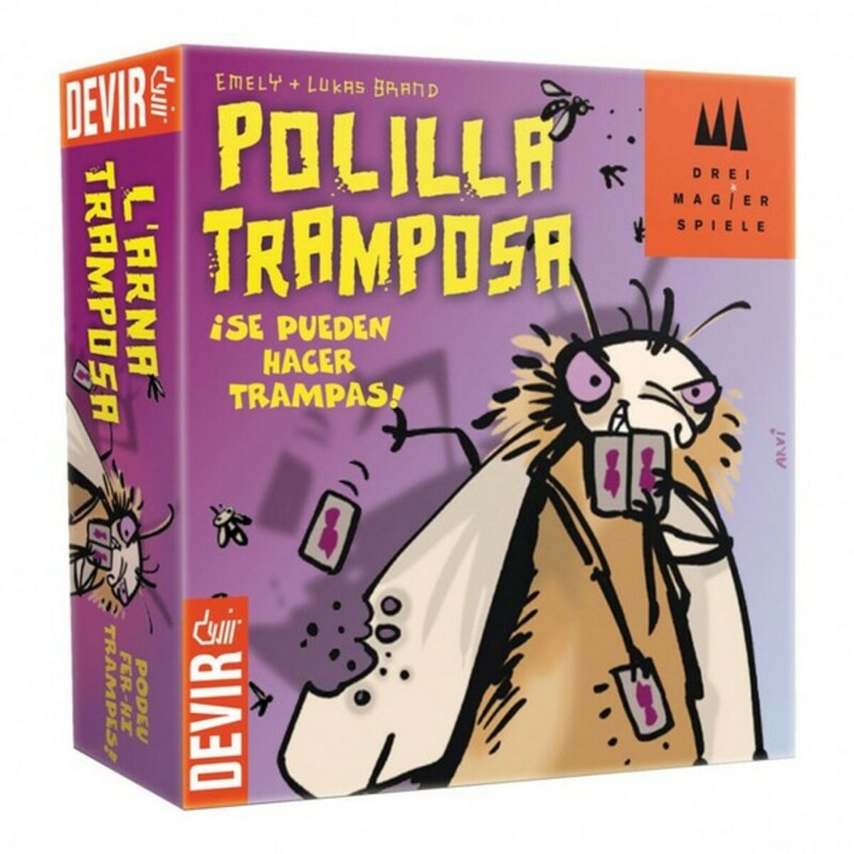 Joc de Masă Polilla Tramposa Devir 221138 - Jucarii si jocuri, Jocuri și accesorii