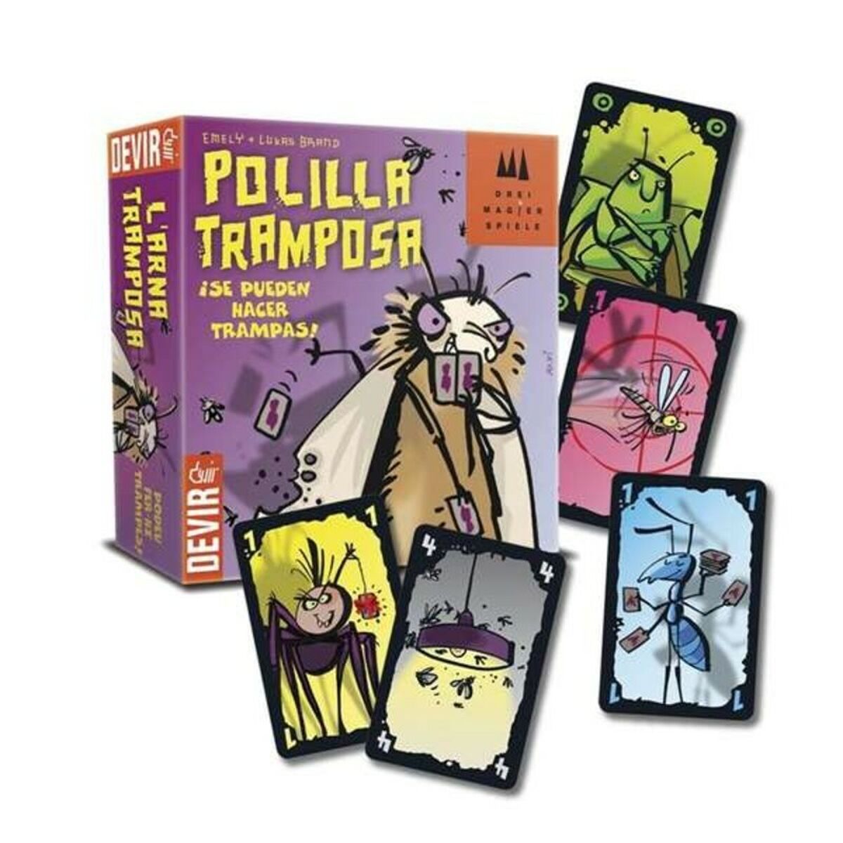 Joc de Masă Polilla Tramposa Devir 221138 - Jucarii si jocuri, Jocuri și accesorii