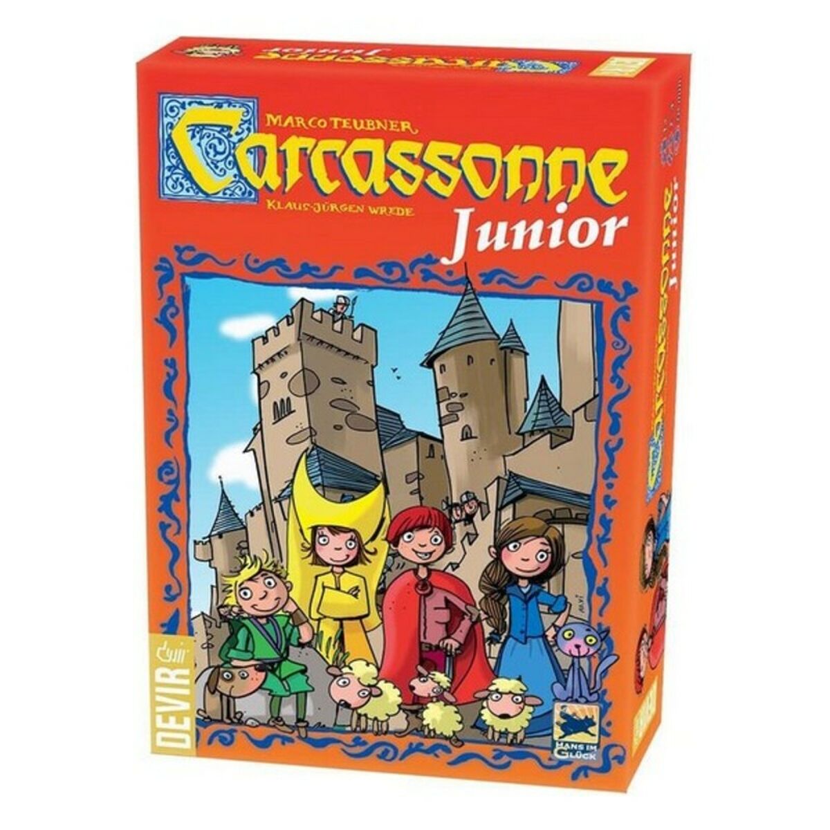 Joc de Masă Carcassone Junior Devir 1BGJCARCAS (ES-PT) - Jucarii si jocuri, Jocuri și accesorii