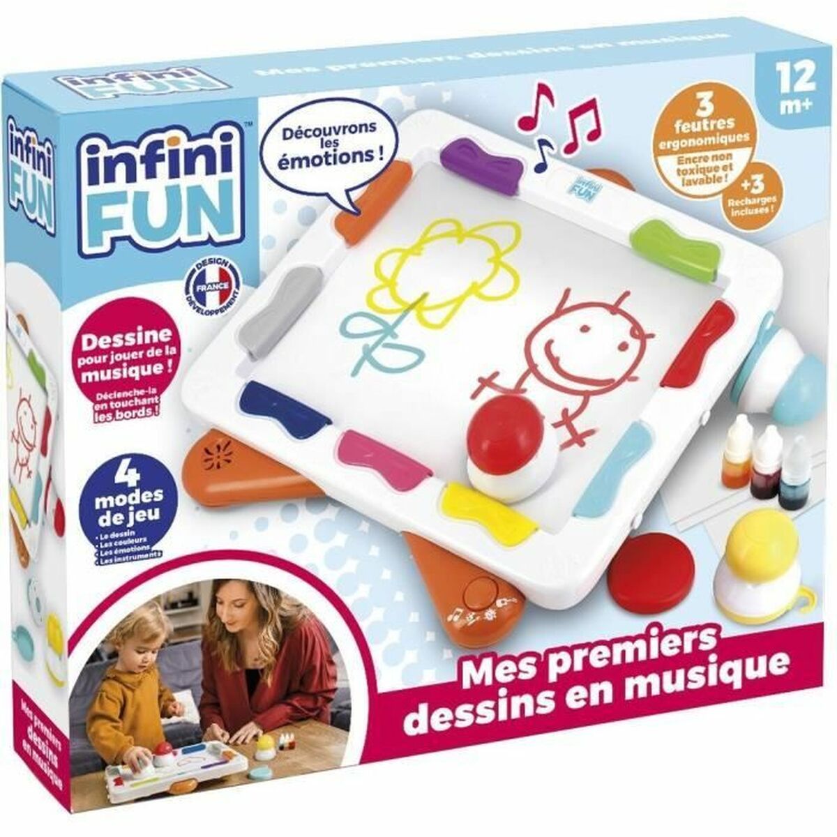 Set pentru desen Drawings in Music - KD - Birou și papetărie, Arte și Meserii