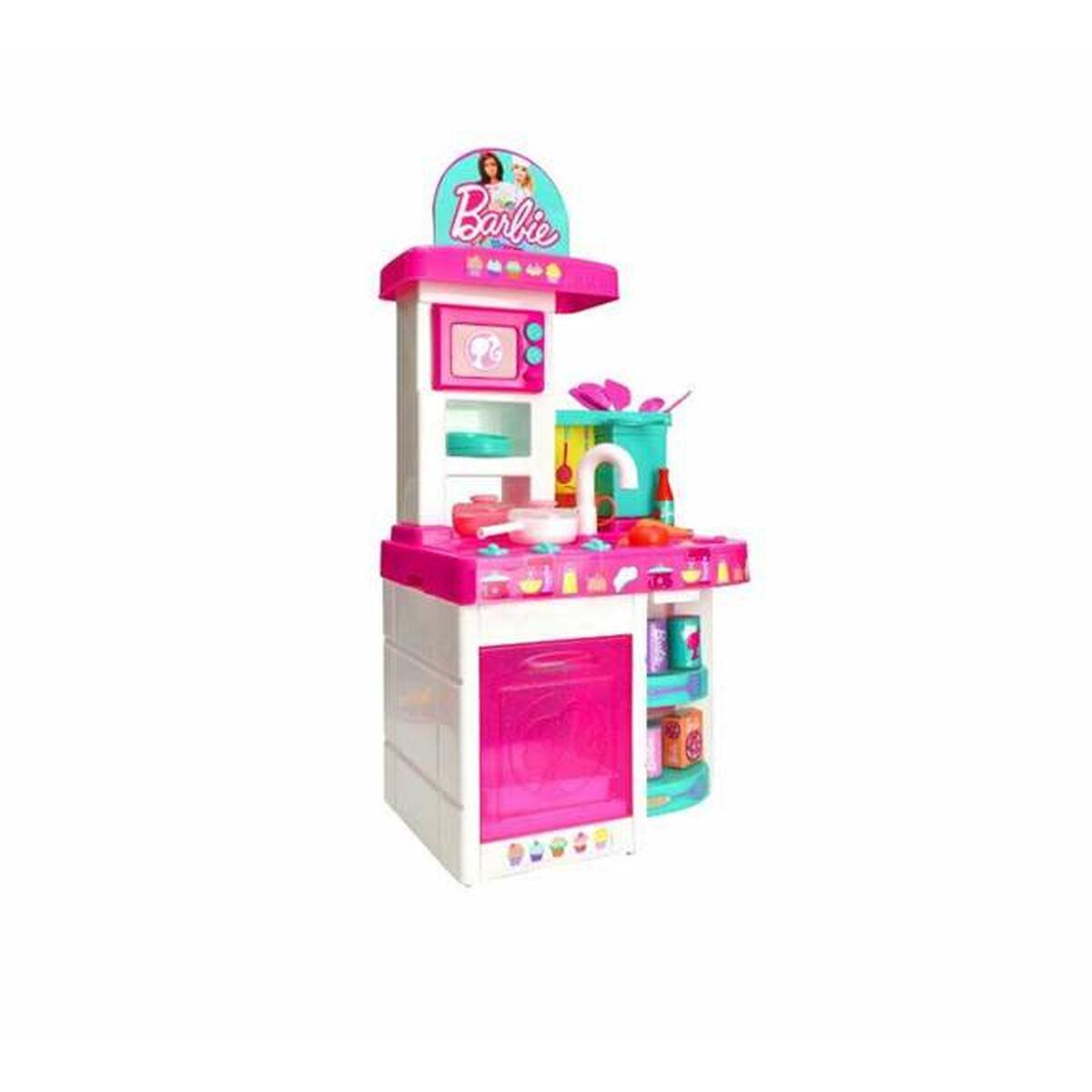 Bucătărie de Jucărie Barbie 40,5 x 30 x 81 cm Roz - Jucarii si jocuri, Imitații de jocuri
