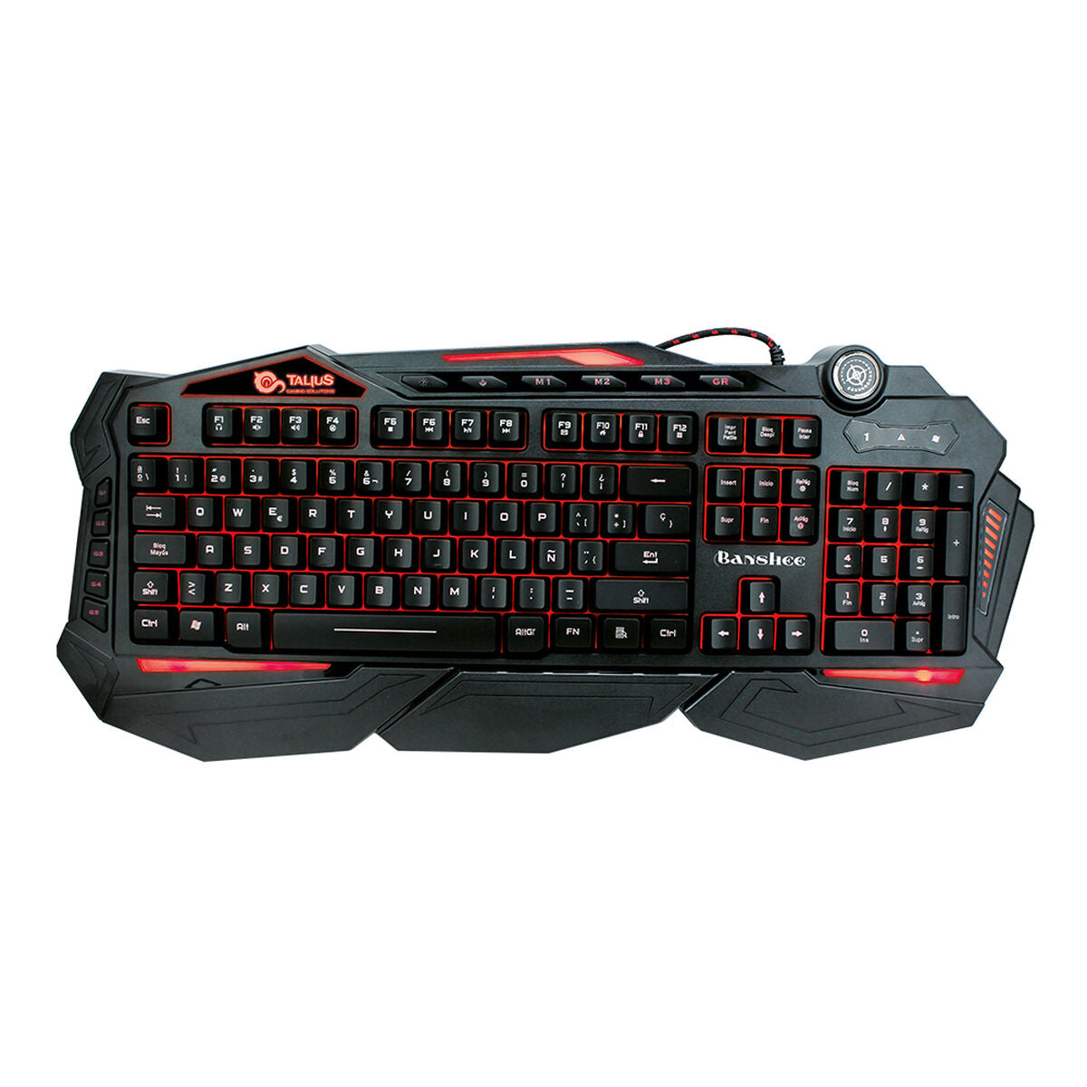 Tastatură Gaming Talius Banshee Negru Qwerty Spaniolă - Tehnică de calcul, Accesorii