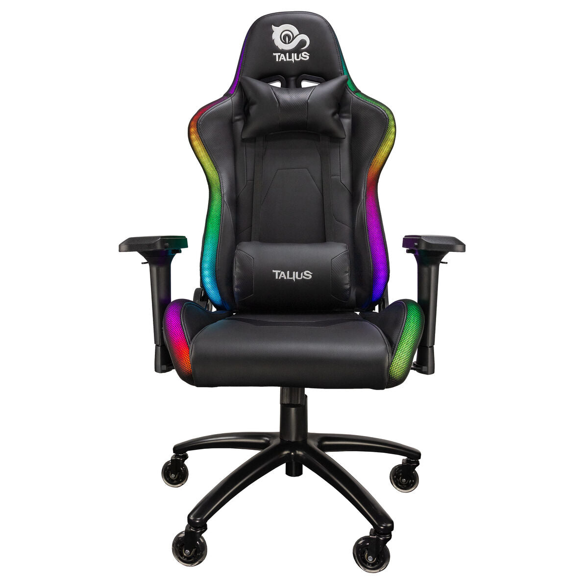 Scaun Gaming Talius Camaleon gaming RGB Negru - Acasă și bucătărie, Mobilă