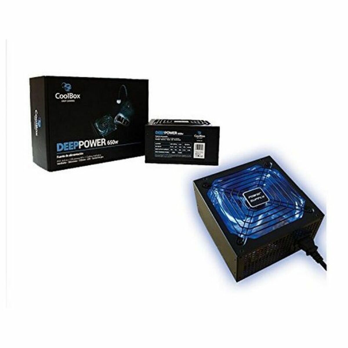 Sursă de Alimentare CoolBox DG-PWS650-85B 650W 650 W - Tehnică de calcul, Componente