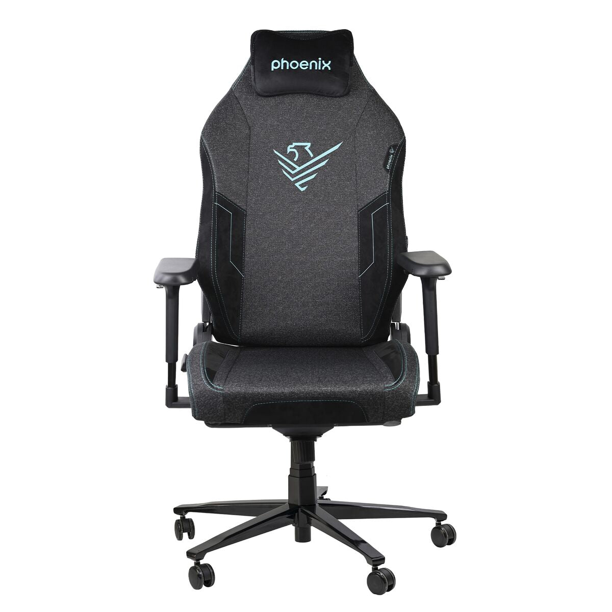 Scaun Gaming Phoenix MONARCH Negru - Acasă și bucătărie, Mobilă