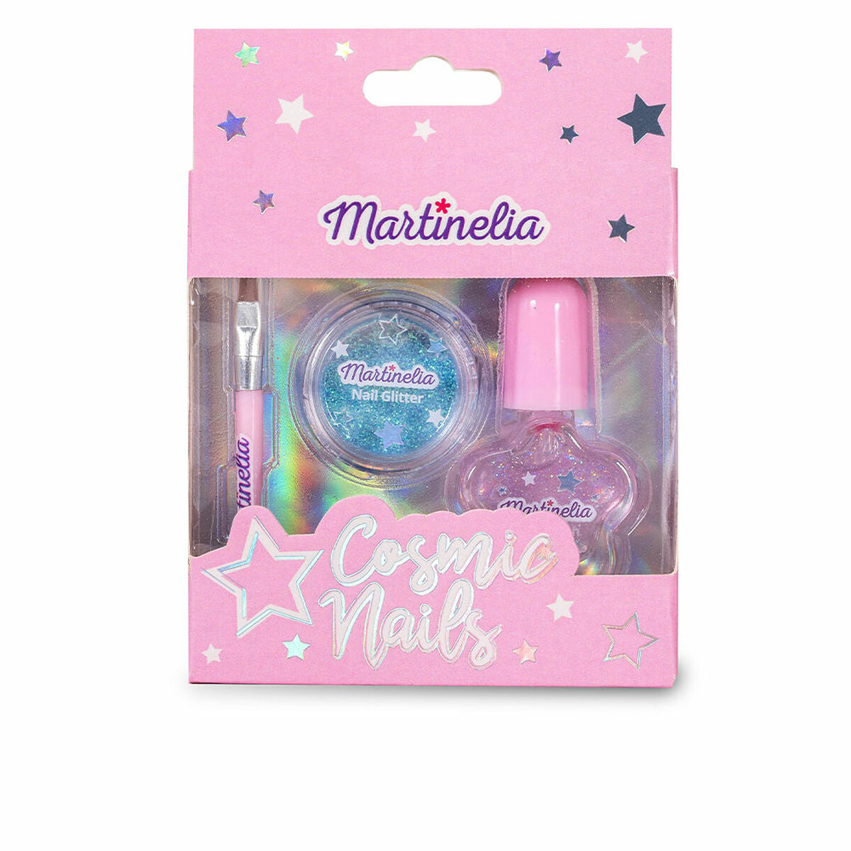 Set de Machiaj pentru Copii Martinelia Cosmic Nails 3 Piese - Jucarii si jocuri, Costume și accesorii