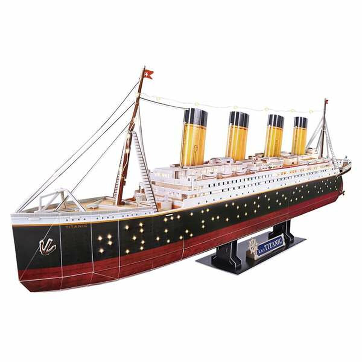Puzzle pentru Copii din Lemn CubicFun Titanic 3D 266 Piese - Jucarii si jocuri, Puzzle-uri și puzzle-uri