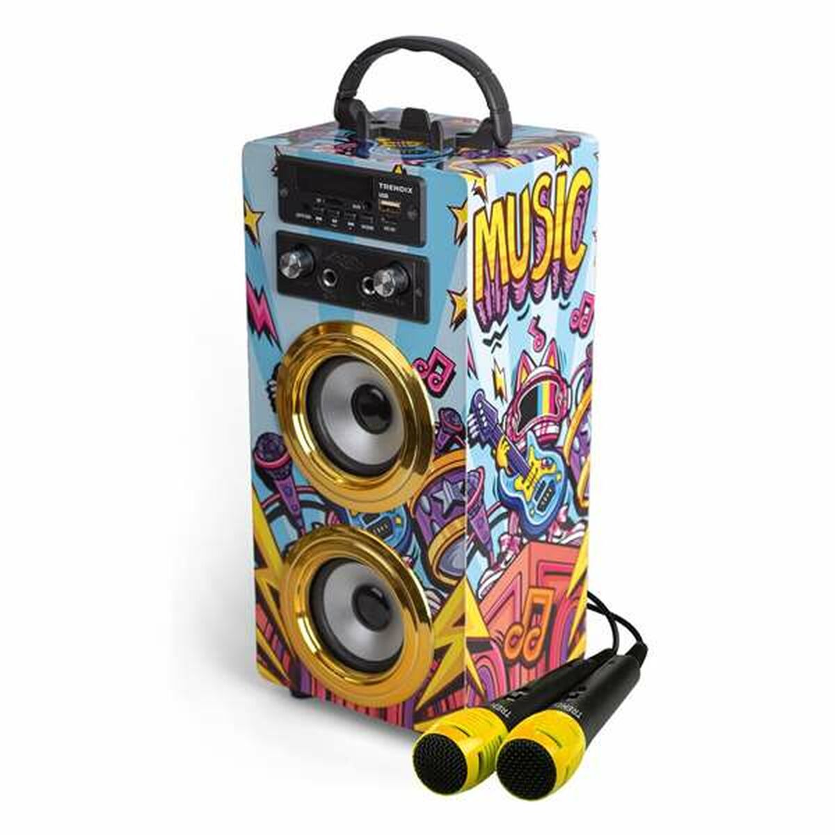 Difuzor cu Microfon Karaoke - Jucarii si jocuri, Jucării electronice