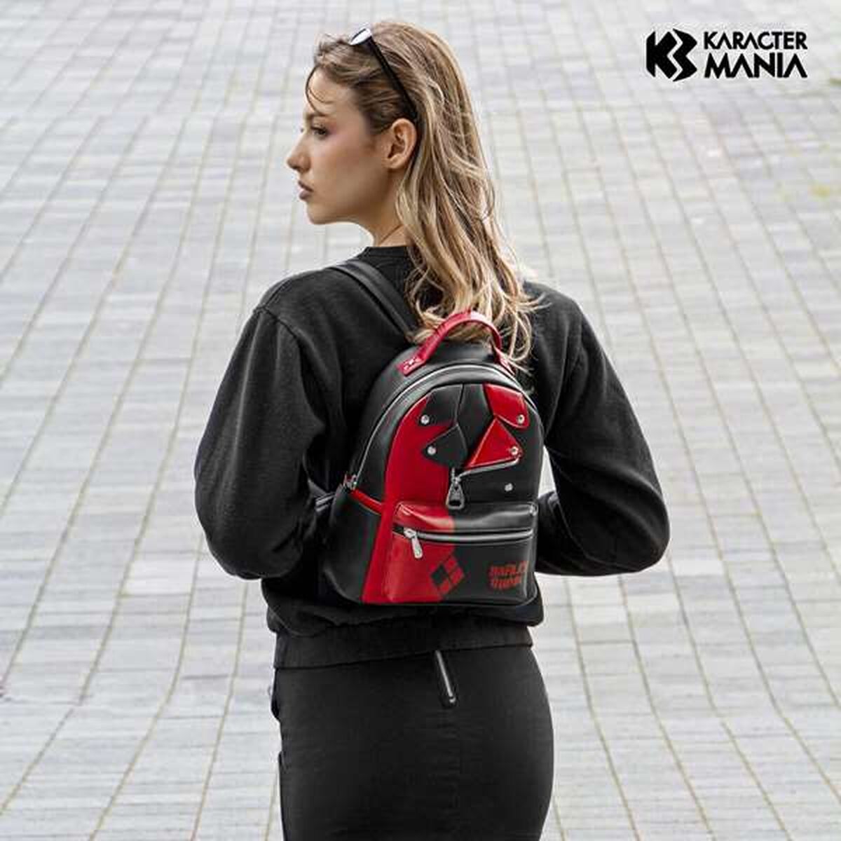 Ghiozdan Harley Quinn - Birou și papetărie, Material școlar și educațional