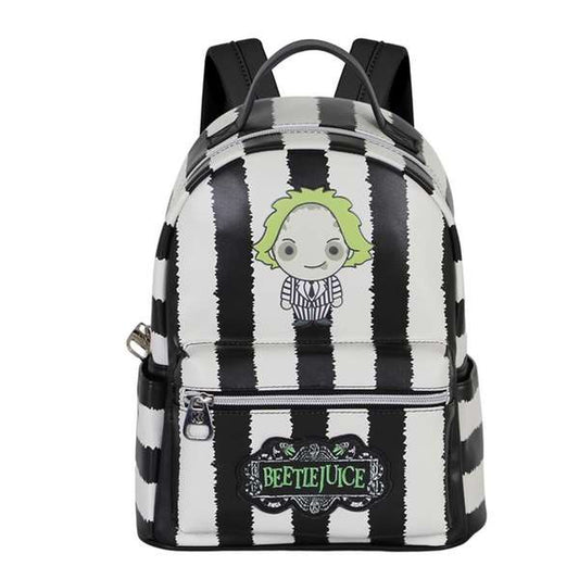 Ghiozdan Beetlejuice Negru - Birou și papetărie, Material școlar și educațional
