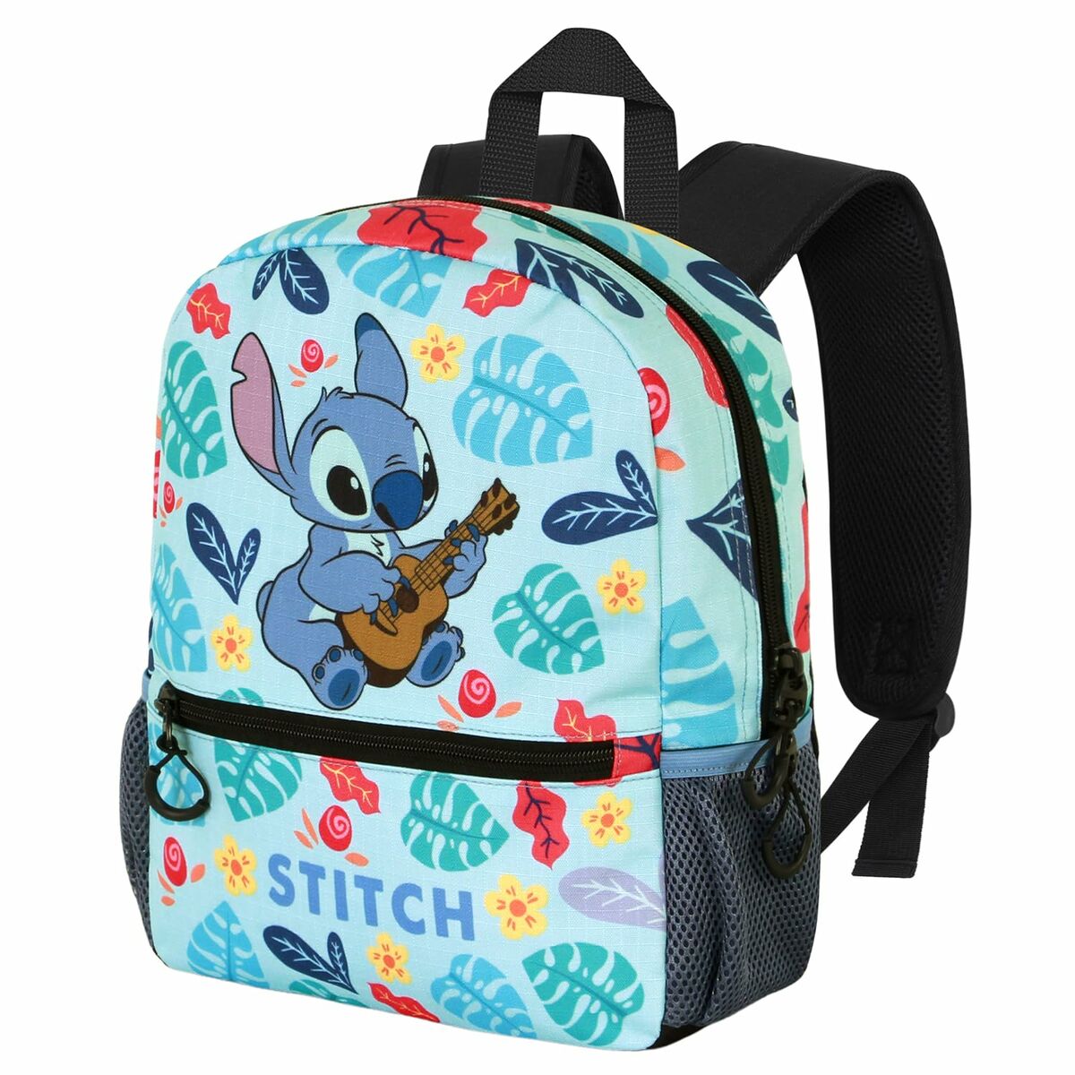 Ghiozdan Lilo & Stitch Guitar 26 x 12 x 33 cm Multicolor - Birou și papetărie, Material școlar și educațional