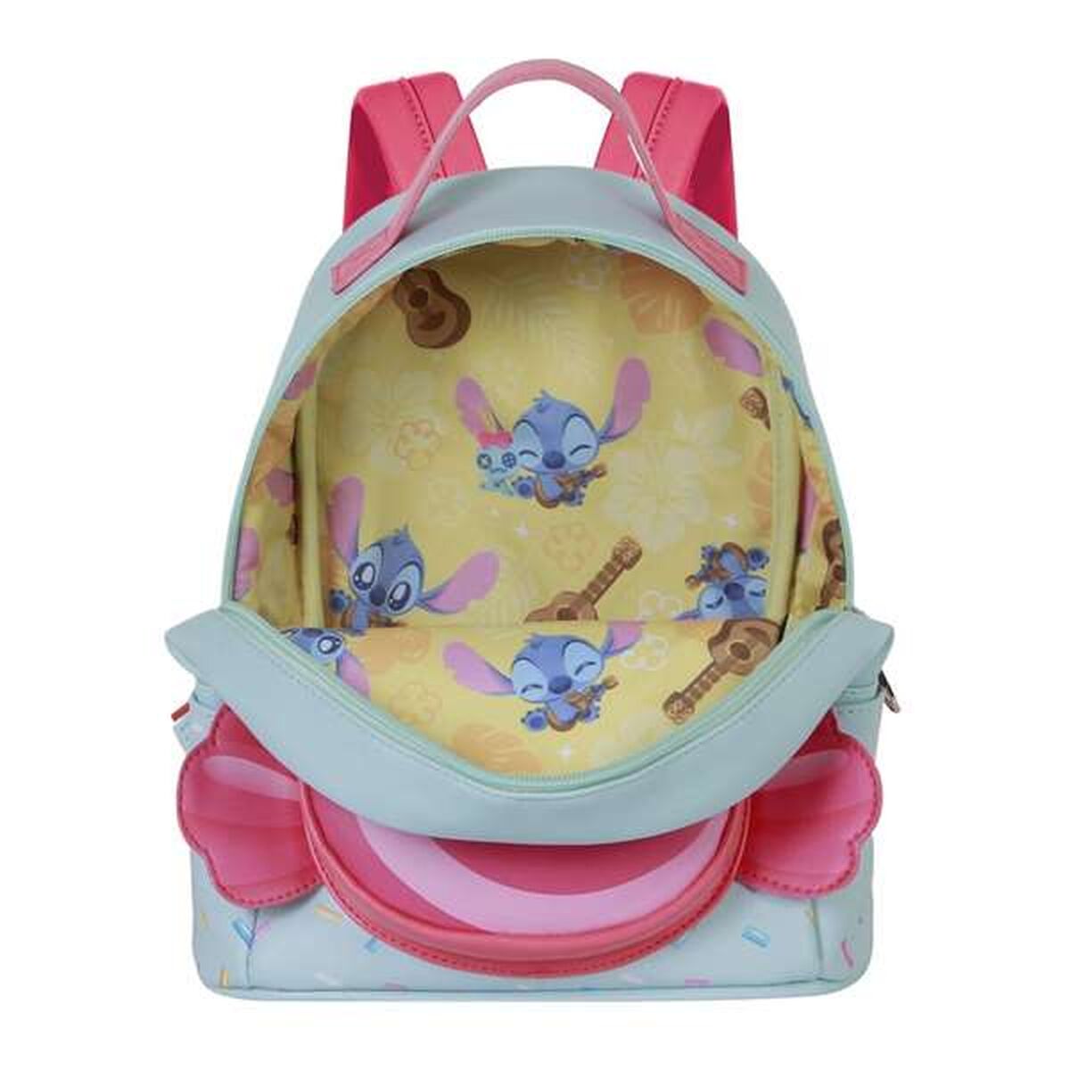 Ghiozdan Lilo & Stitch Albastru 25 x 22 x 15 cm - Birou și papetărie, Material școlar și educațional