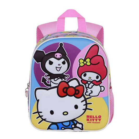 Ghiozdan Hello Kitty Roz 30 x 25 x 10 cm - Birou și papetărie, Material școlar și educațional