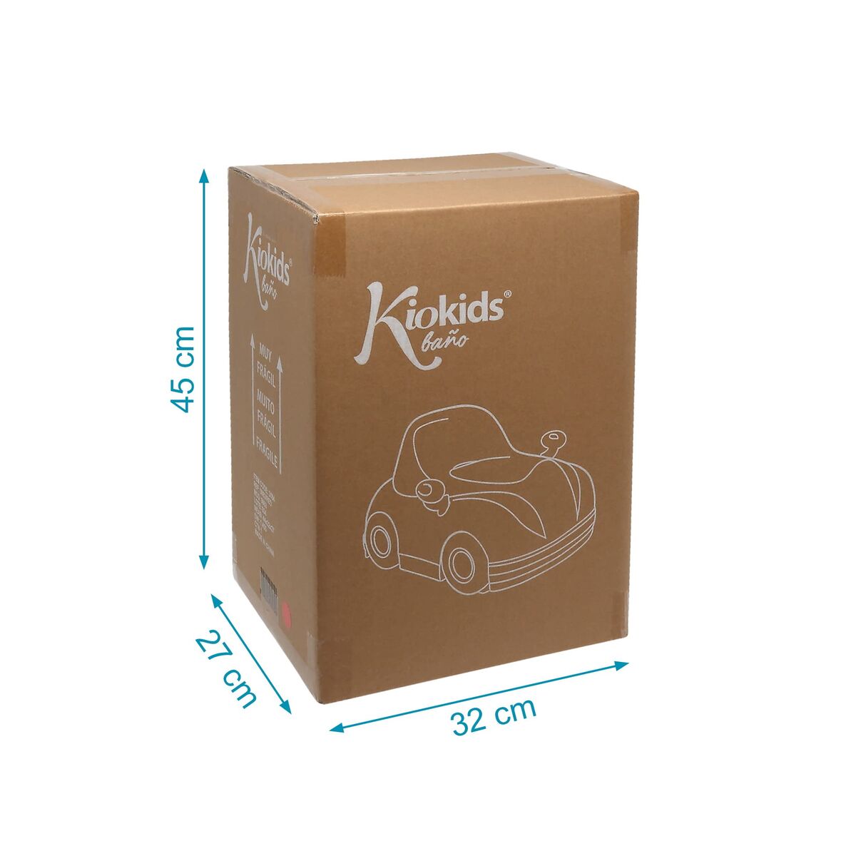 Reductor de WC pentru Bebeluși Roșu Mașină 32 cm - Bebelus, Pisoare și scaune