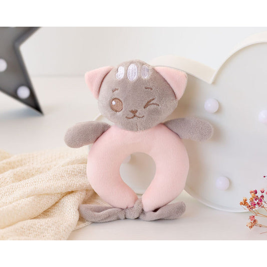 Zornăitoare Cric 16 cm Roz - Bebelus, Jucăriile copilăriei timpurii