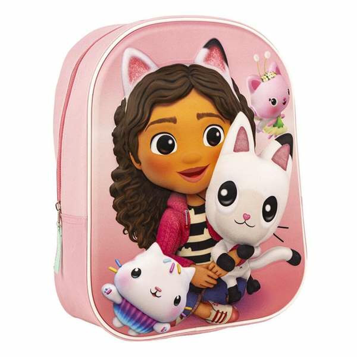 Ghiozdan Gabby's Dollhouse Roz 25 x 31 x 10 cm - Birou și papetărie, Material școlar și educațional