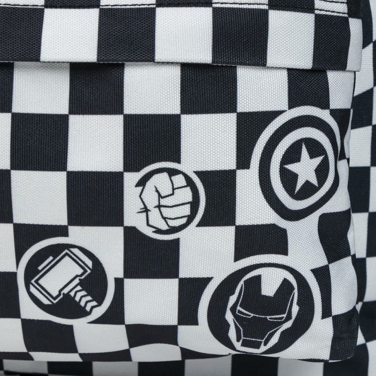 Ghiozdan Marvel Negru 32 x 12 x 42 cm - Birou și papetărie, Material școlar și educațional