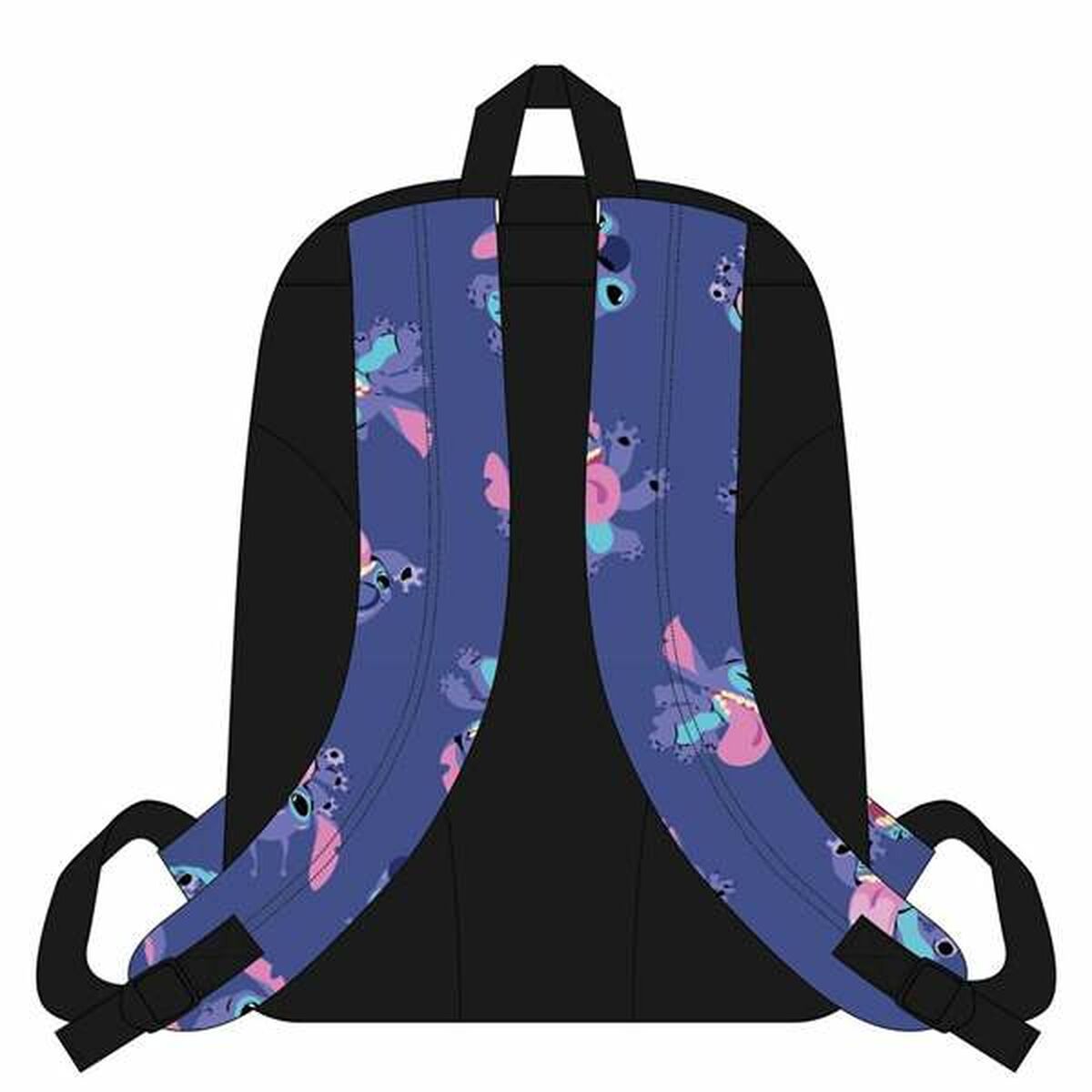 Ghiozdan Stitch Mov - Birou și papetărie, Material școlar și educațional