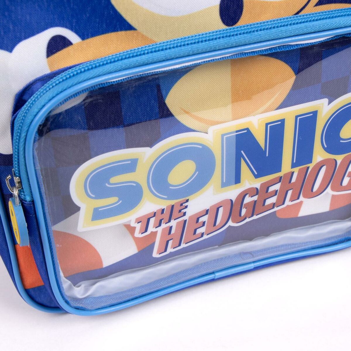 Ghiozdan Sonic Albastru 25 x 3 x 12 cm - Birou și papetărie, Material școlar și educațional