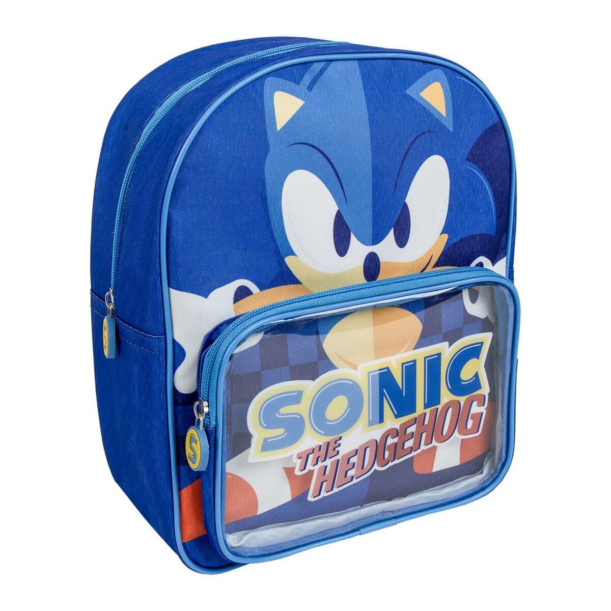 Ghiozdan Sonic Albastru 25 x 3 x 12 cm - Birou și papetărie, Material școlar și educațional