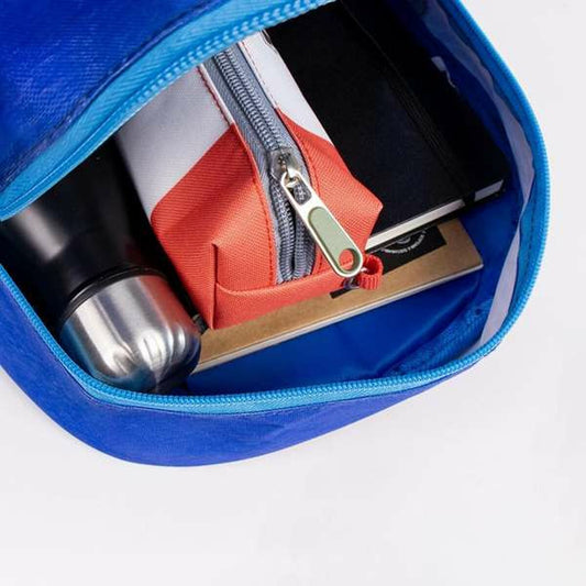 Ghiozdan Sonic Albastru 25,0 x 30,0 x 1,2 cm - Birou și papetărie, Material școlar și educațional