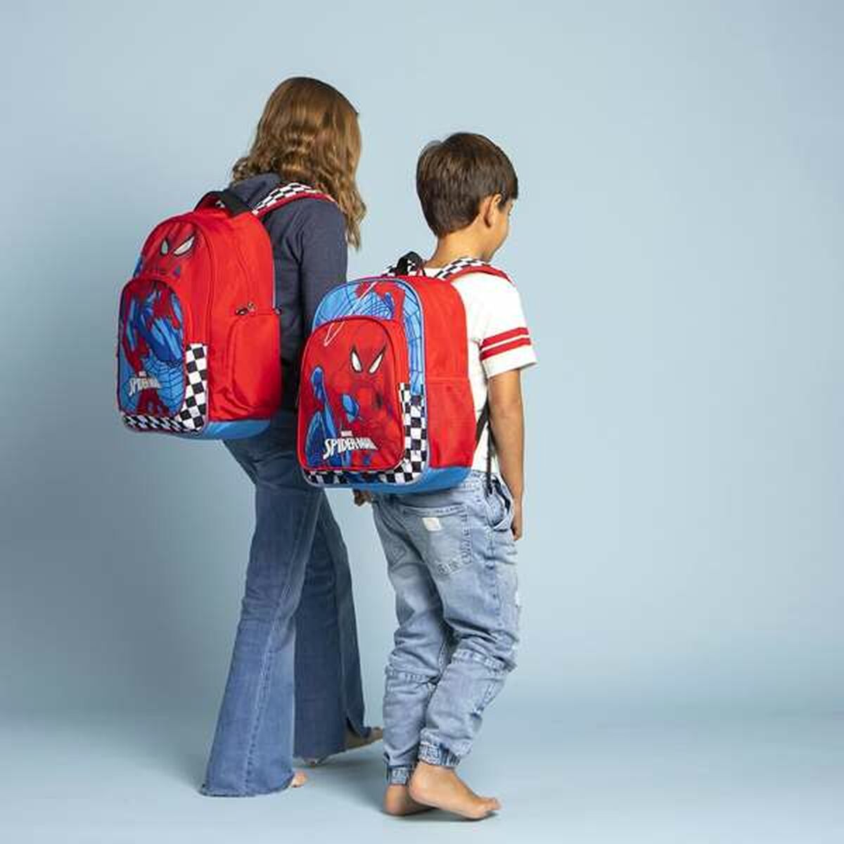 Ghiozdan Spider-Man Roșu 31 x 12 x 38 cm - Birou și papetărie, Material școlar și educațional