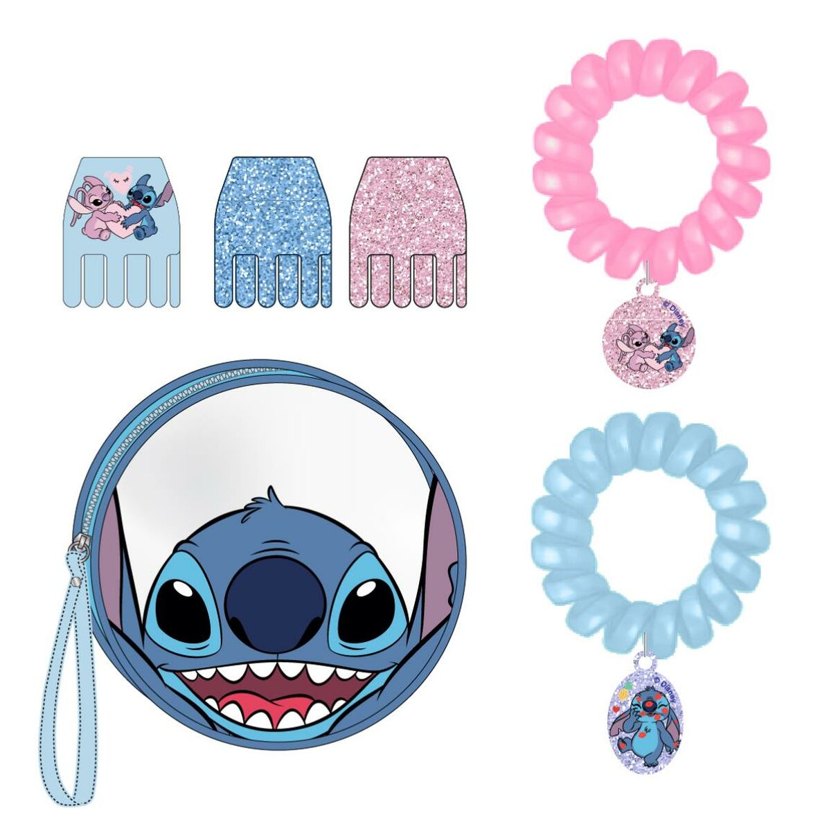 Vaikų plaukų kirpimo rinkinys Stitch Multicolor - Jucarii si jocuri, Imitații de jocuri